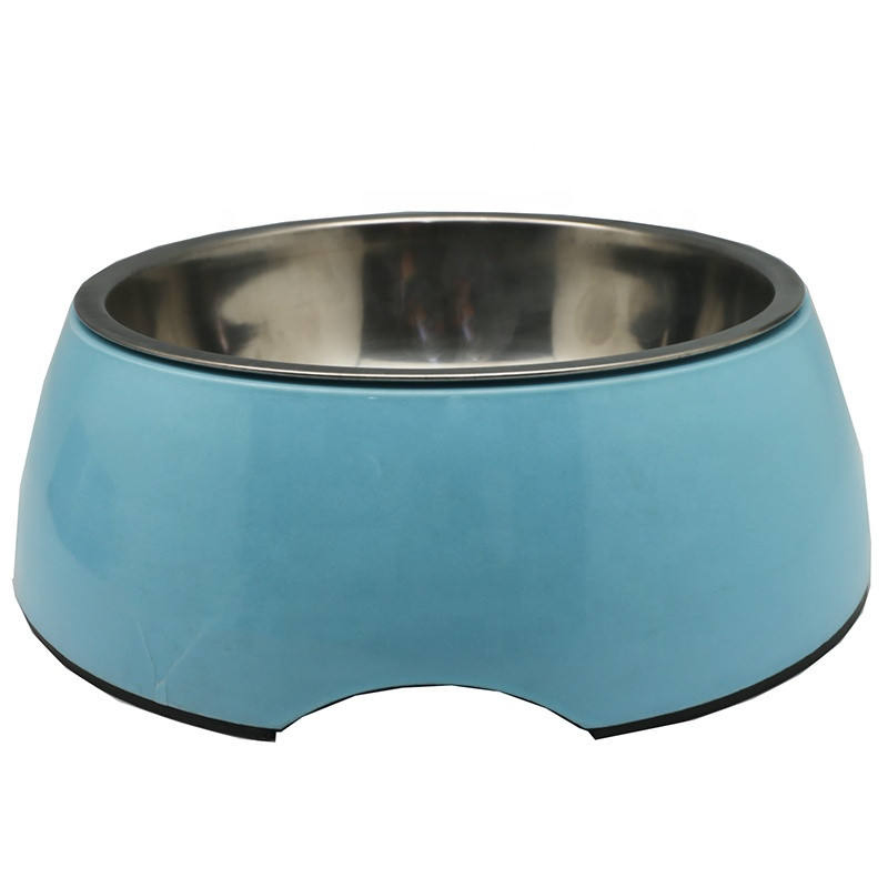 Lamb Manufacturer Wholesale Custom Stainless Steel Melamine Pet No Spill Dog Cat Food Bowl Slow Eating