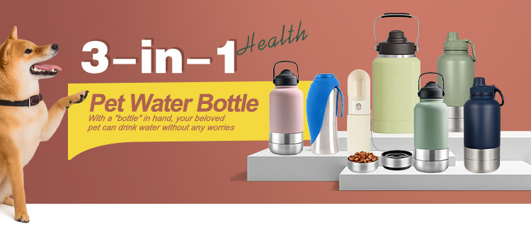 Pet Feeder Travel Dog Water Bottle Main Showcase