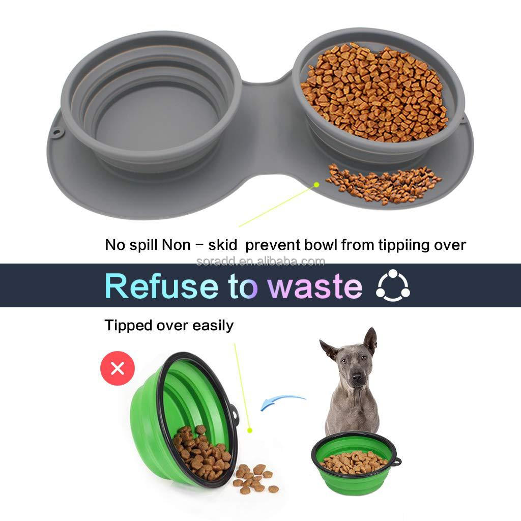 Collapsible Pet Slow Feeder Bowl Detail 5