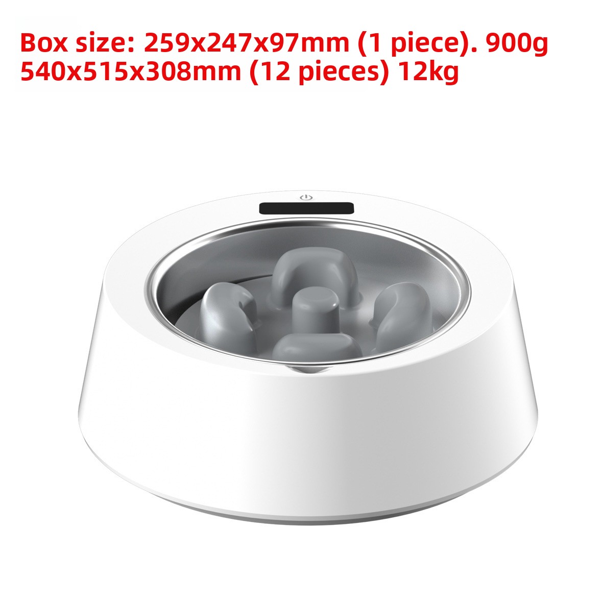 Anti-Choking Slow-Feeding Smart Weighing Anti-Spill Cat &amp; Dog Pet Feeder Bowls