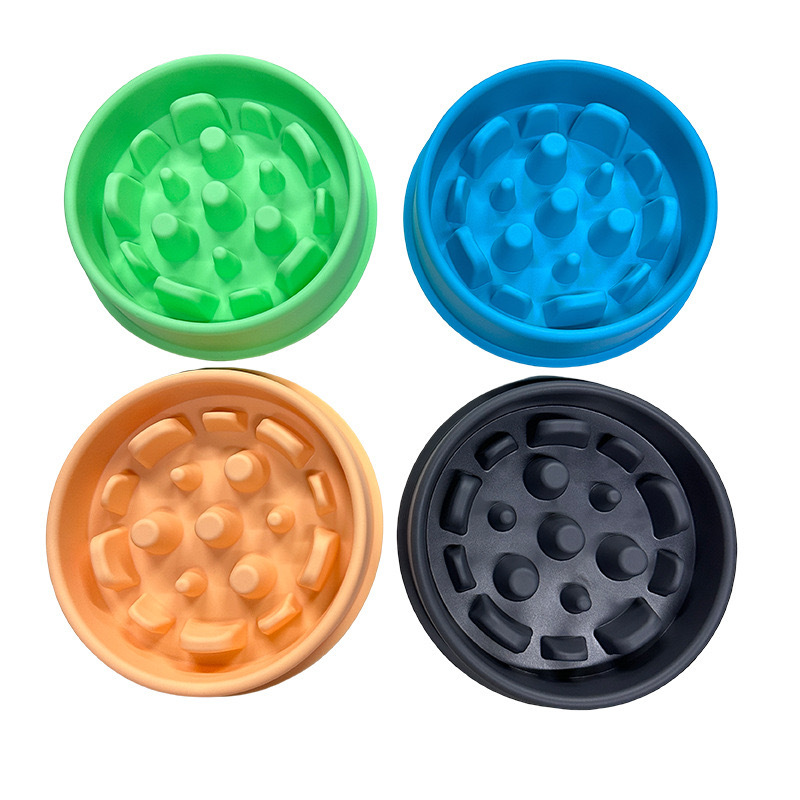 Hot Selling Portable Leak-Proof Anti-Choking Puzzle Dog Slow Feeder Bowl with Interactive Design to Slow Down Eating