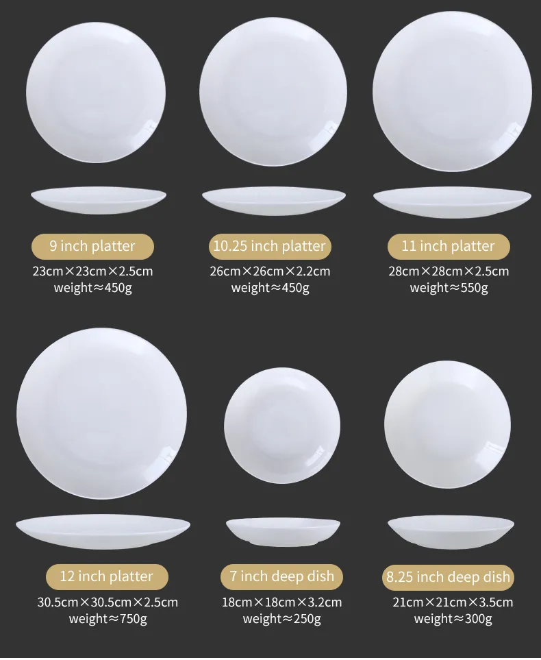 Detailed View 7 - Custom Logo Tableware