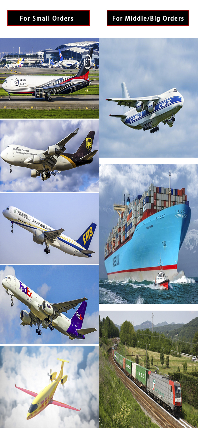 Logistics and shipping methods