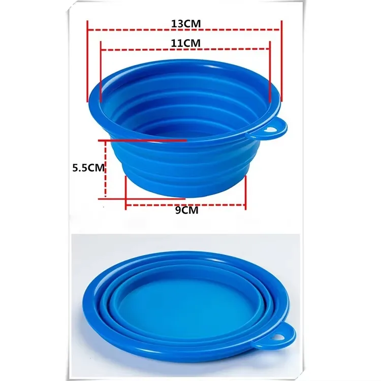 Silicone Collapsible Slow Eating Dog Popcorn Mask Bowl