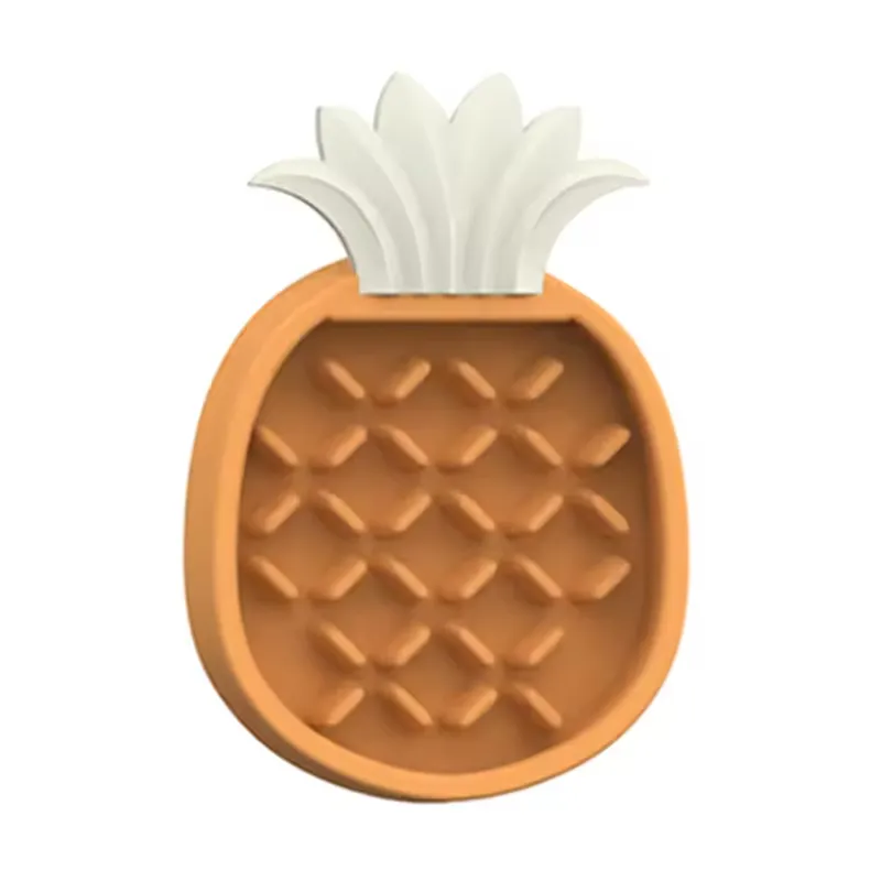 Silicone Pet Slow Food Bowls with Raised Texture Detailed Image 5
