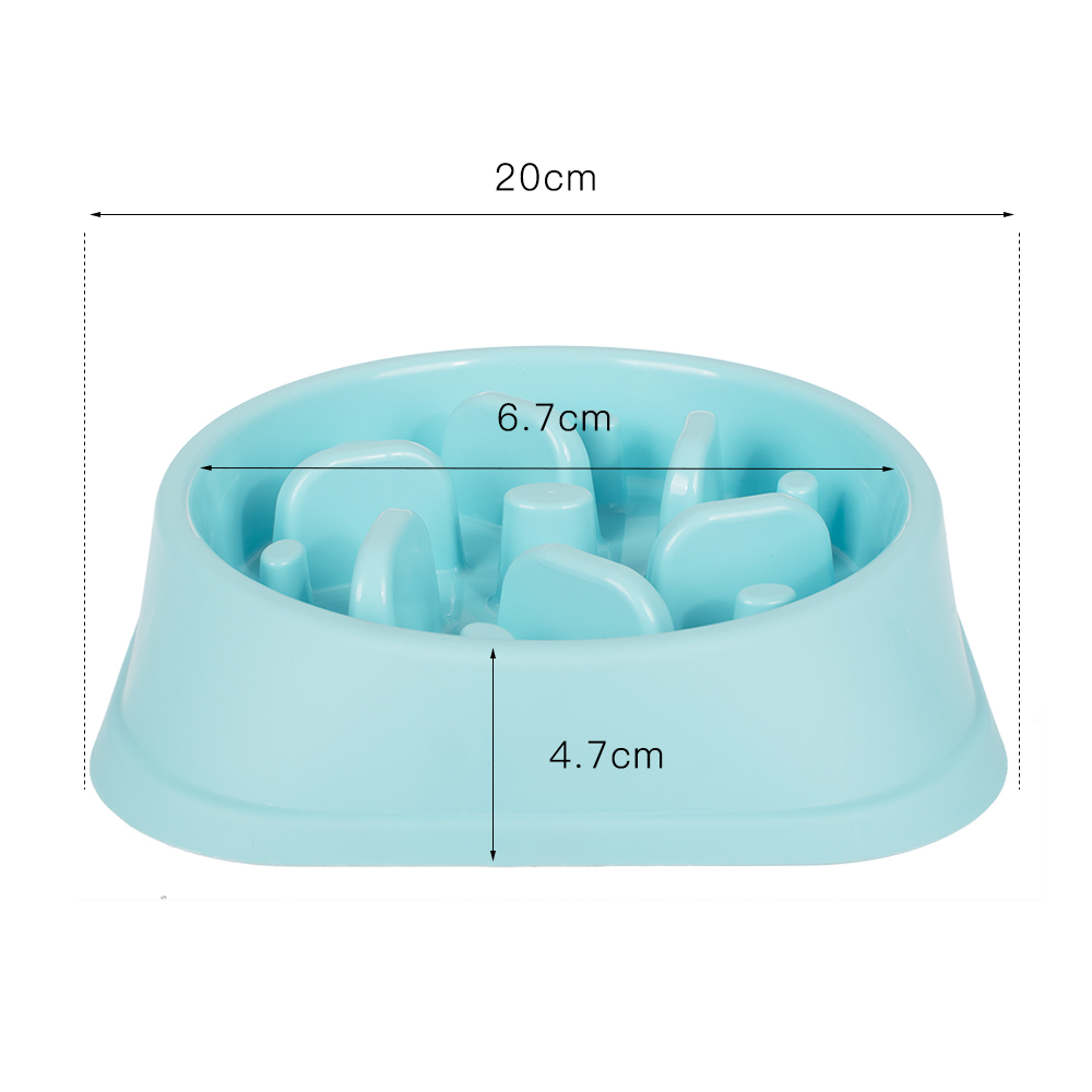 Wholesale Factory Manufacturer Custom Personalized Blank Slow Eating Feeding Food Pet Dog Bowl Feeder