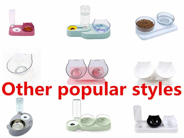 Stylish Tilted Cat Bowl for Easy Feeding and Comfort