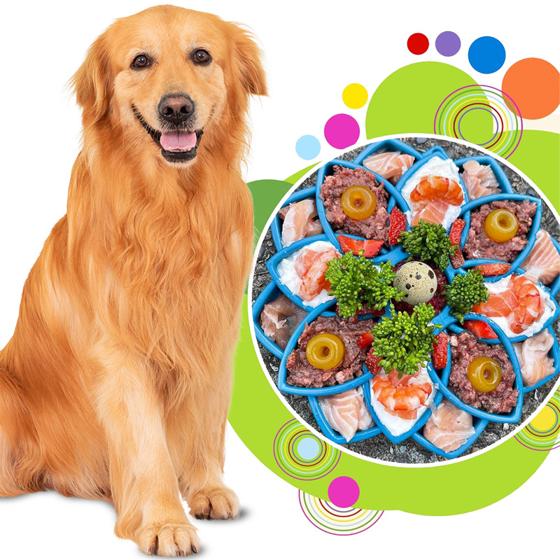 Slow Food Plates for Pets Are Easy to Clean and Tiring Hard and Bite-resistant Licking Plates for Cats and Dogs