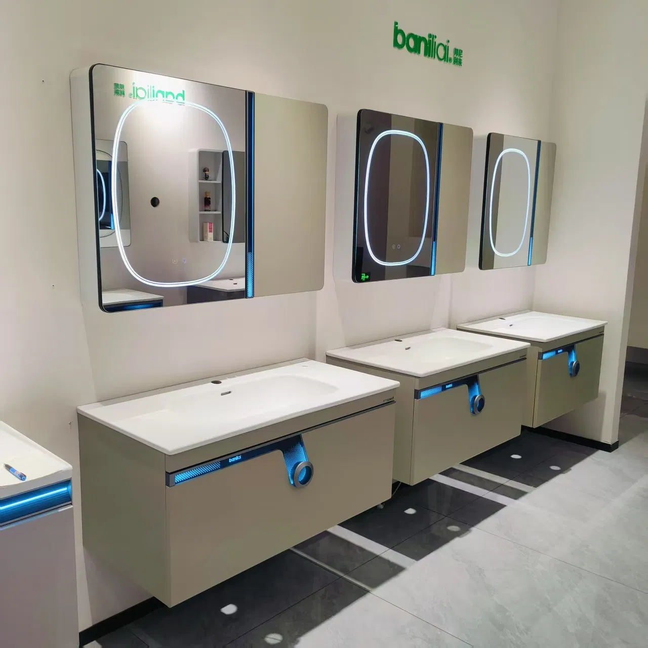 800mm Sanitary Ware Bathroom Cabinet Vanity Waterproof Vanity Cabinet