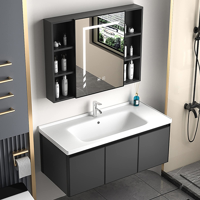 Factory Direct Sale Space Saving Bathroom Cabinet Bathroom Vanity with Sink