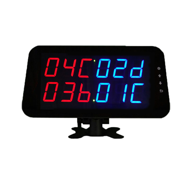 Restaurant Pager Call Bell System Monitor Watch Wrist and 1-Key Transmitter