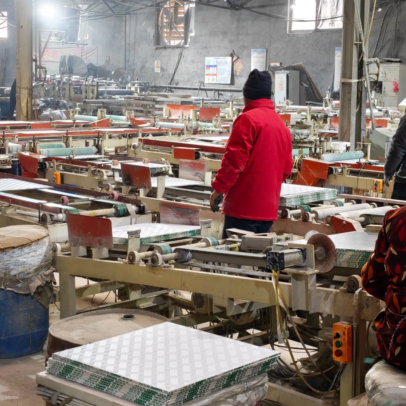 Moisture-Proof Decorative Tile: a Durable PVC Gypsum Ceiling Solution