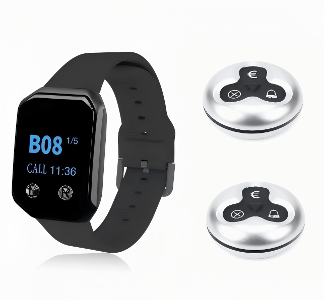 Smart Wireless Wrist Watch Waiter Pager System