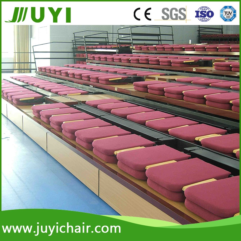 Jy-768r Brand New Retractable Bleacher Seating System by Customized Size