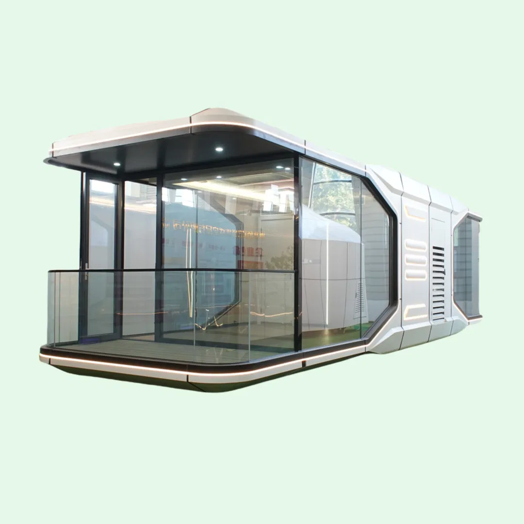 Mobile Steel Structure with Modern Kitchen and Bathroom Amenities