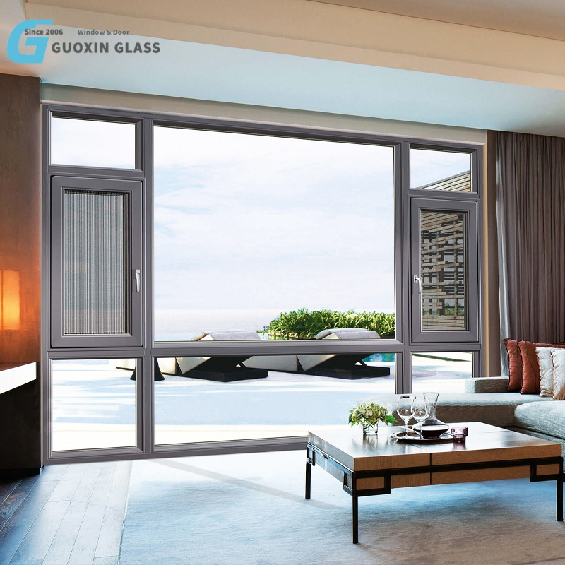 Versatile Customize Aluminium House Window - Fireproof and Waterproof Aluminum Solutions