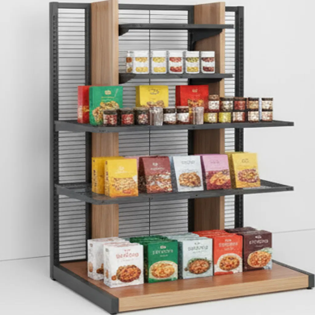 Exclusive Merchandising Unit for Upscale Store Presentation Needs