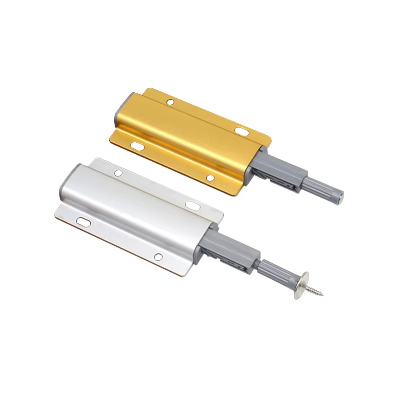 Kitchen Cabinet Hidden Rebound Device Furniture Hardware Push to Open Door System