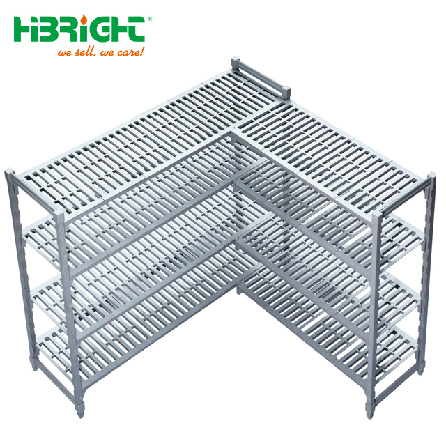 4 Tiers Anti-Rusting Supermarket Cold Room Modular Storage Shelving for Cheese