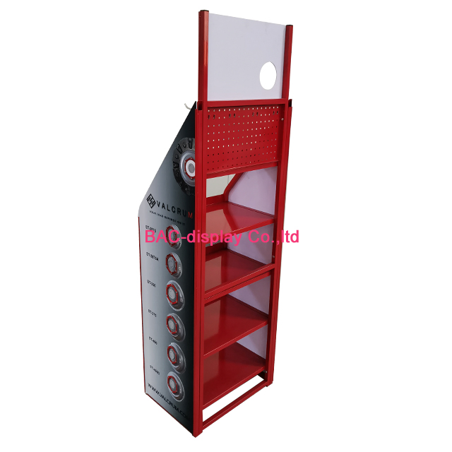 Sleek Modern Metal Shelving Units for Stylish Retail Display