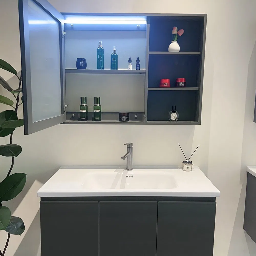 Hot New Wooden Furniture Bathroom Vanity Sanitary Ware Bathroom Cabinet