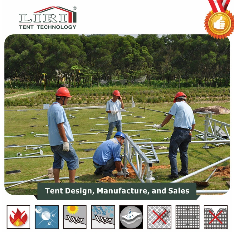 Adjustable Scaffold Floor Wooden Flooring System for Tent Structure