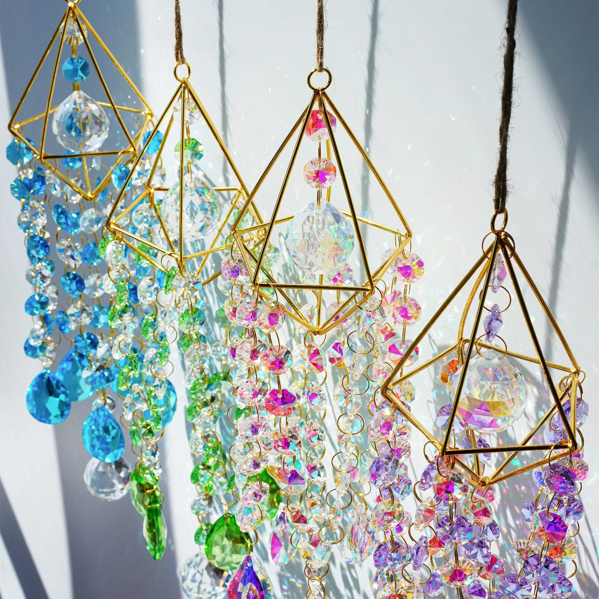 Geometric Crystal Suncatcher 1