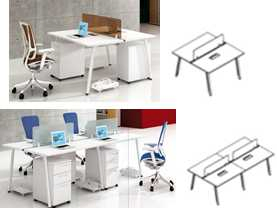 Furniture Market Clerk Workstation Single Set Office Executive Table (PS-15-MF02-3)