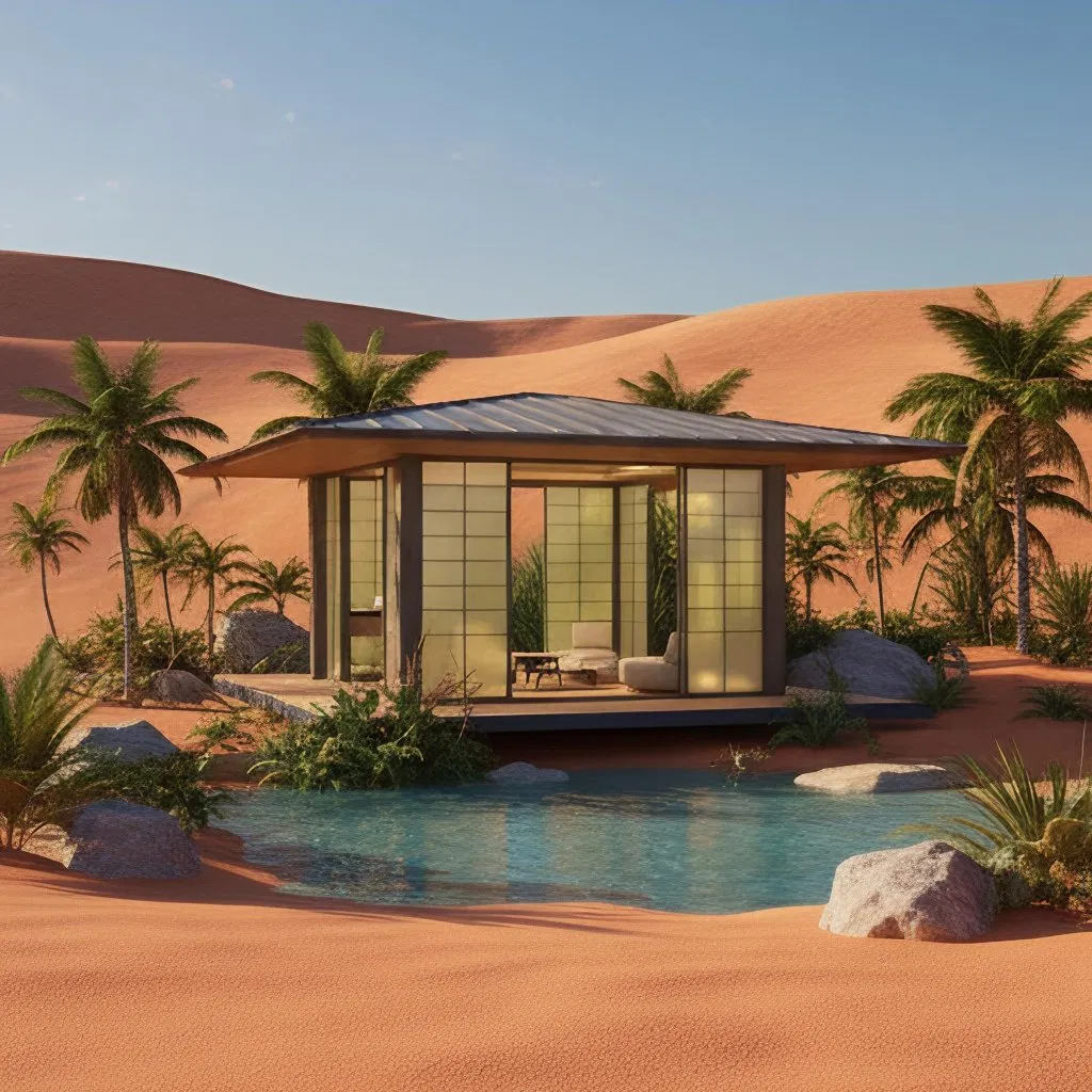 Prefabricated Modular Coffee Shop Structure with OEM ODM Services, Tailored for Rural Retail and Tourism Projects.