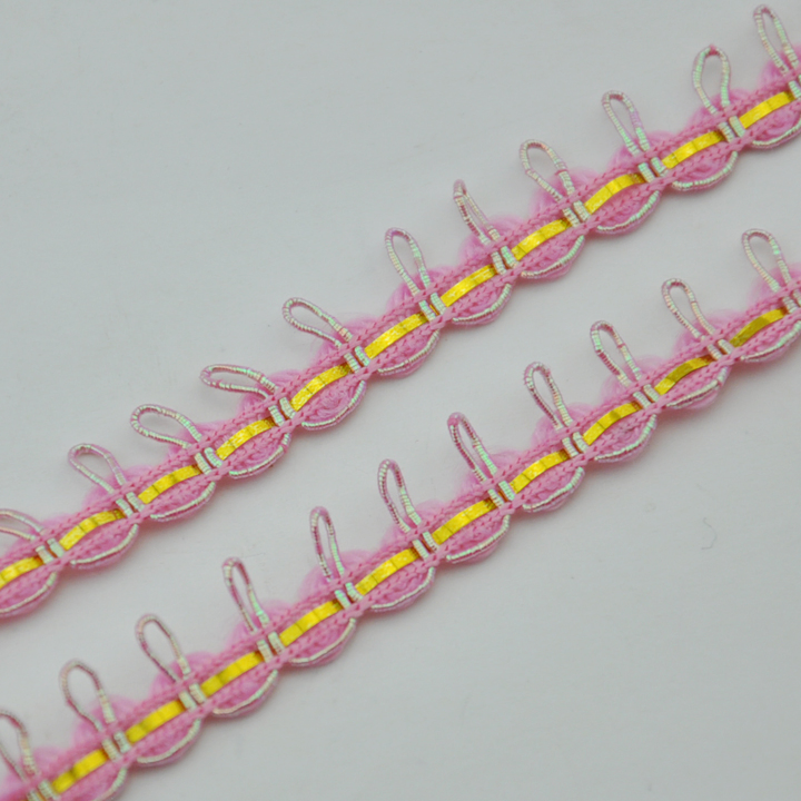 Fashion Decorative Lace Dog Tooth Tassel Fringe Home Textile Accessories