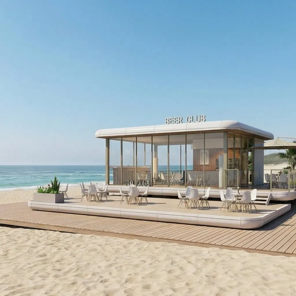 OEM ODM Modular Coffee Shop Structure Engineered for Rural Locations, Countryside Projects, and Flexible Business Operations.