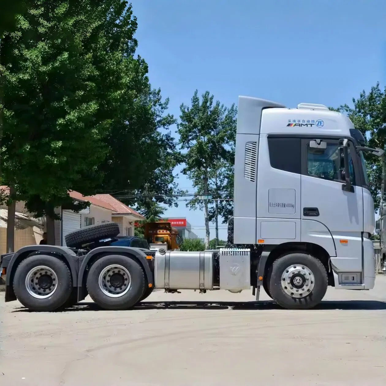 Used Tractor Head Featuring Modern Styling and Updated Interior Design Elements