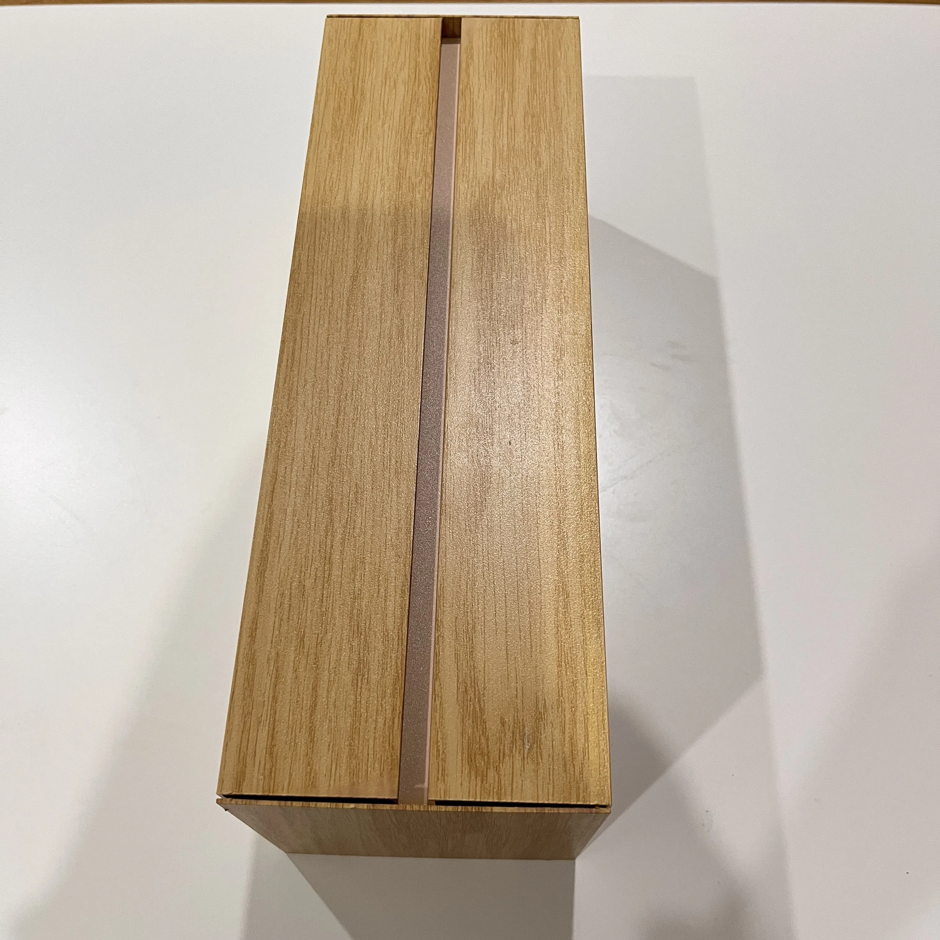 100X100mm Extruded Aluminum Baffle and Timber Look Alike Finish