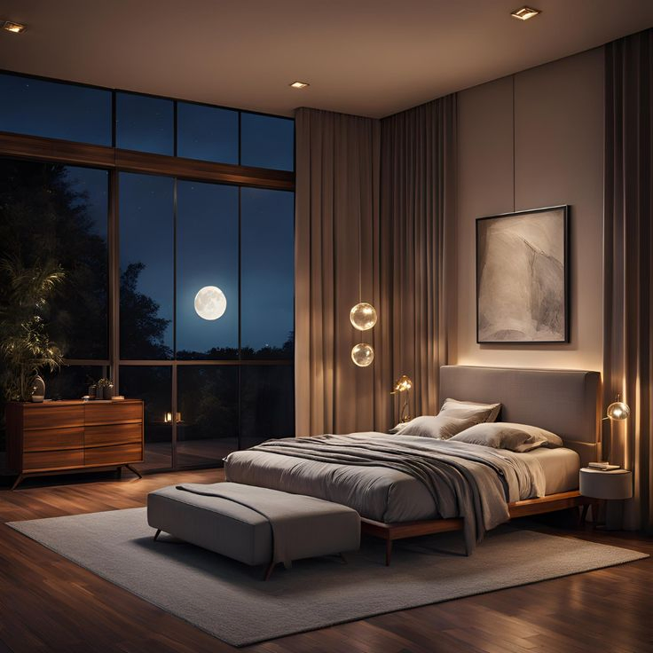 Luxury Hotel Bedroom Furniture Set with Curved Velvet Sofa