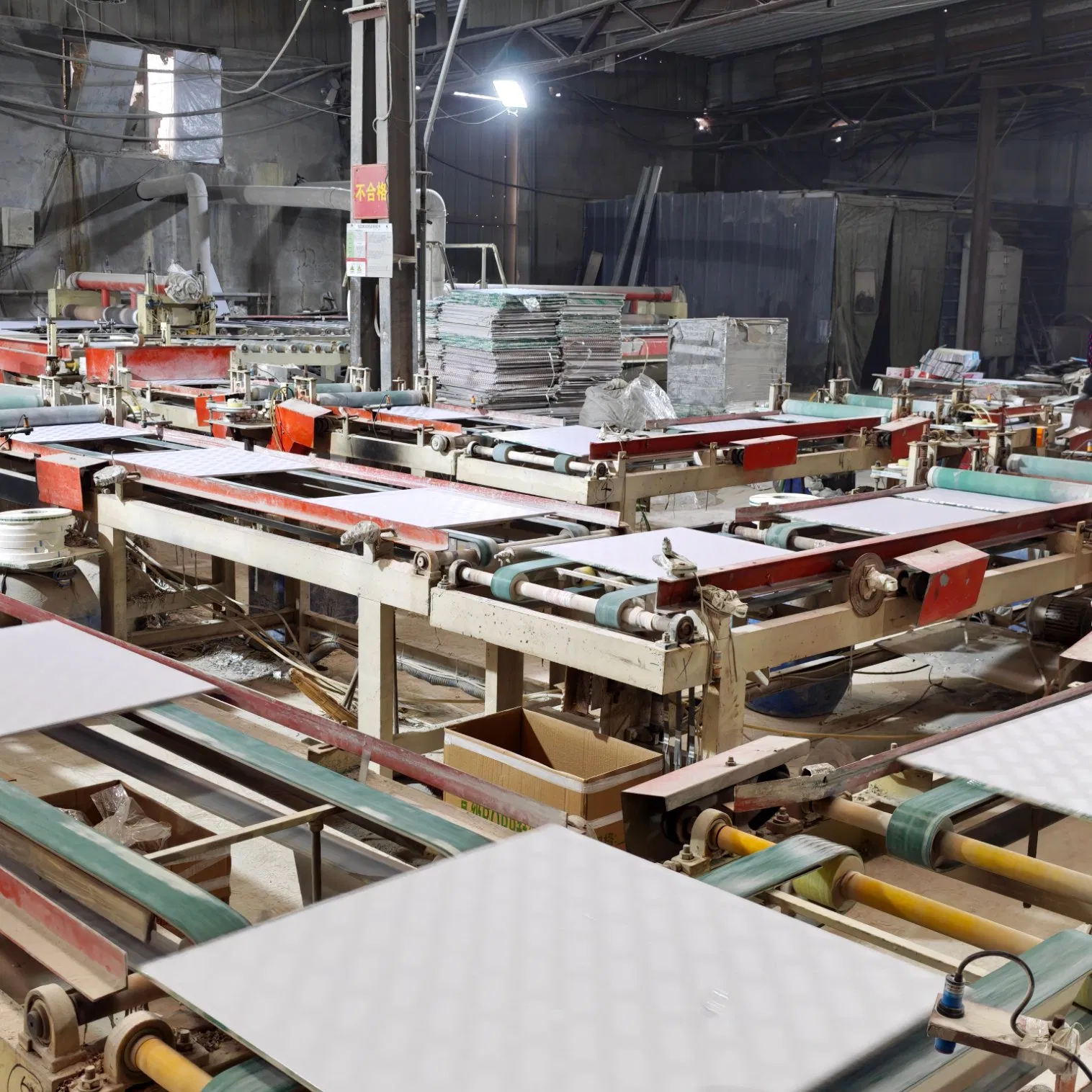 Moisture-Proof Decorative Tile: a Durable PVC Gypsum Ceiling Solution