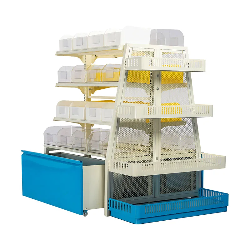 Double-sided snack rack