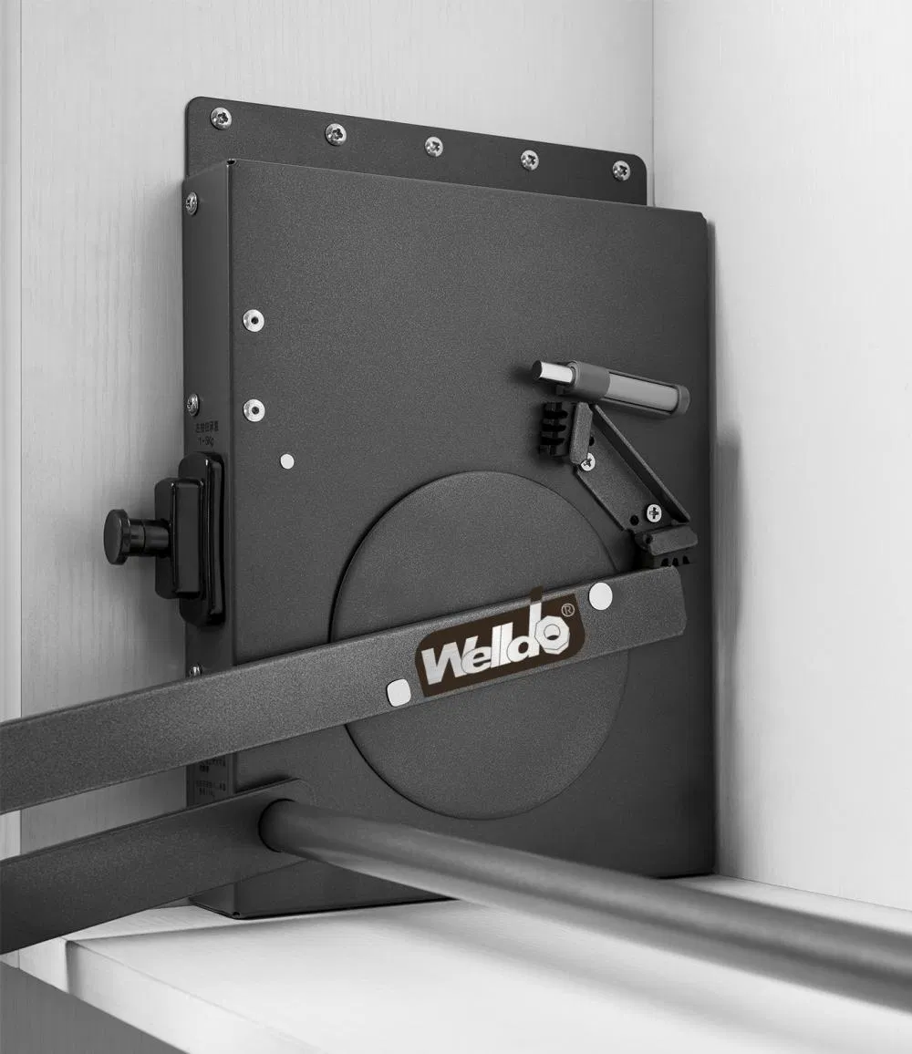 Modular Kitchen Hanging Cabinet Pull Down Two Tier Storage Shelf