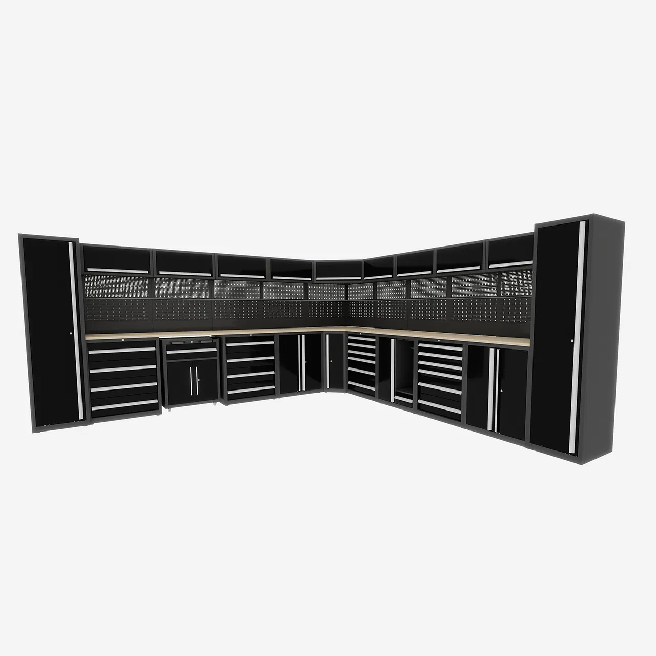 OEM Custom Rolling Tool Cabinet Professional Industrial Rolling Tool Cabinet Modular Garage Storage Cabinets Jzd Multi-Drawer