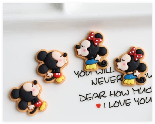 DIY Resin Accessories Kawaii Glow Charm for Phone Case Hairpin &amp; Flatback Decorative Model Pattern