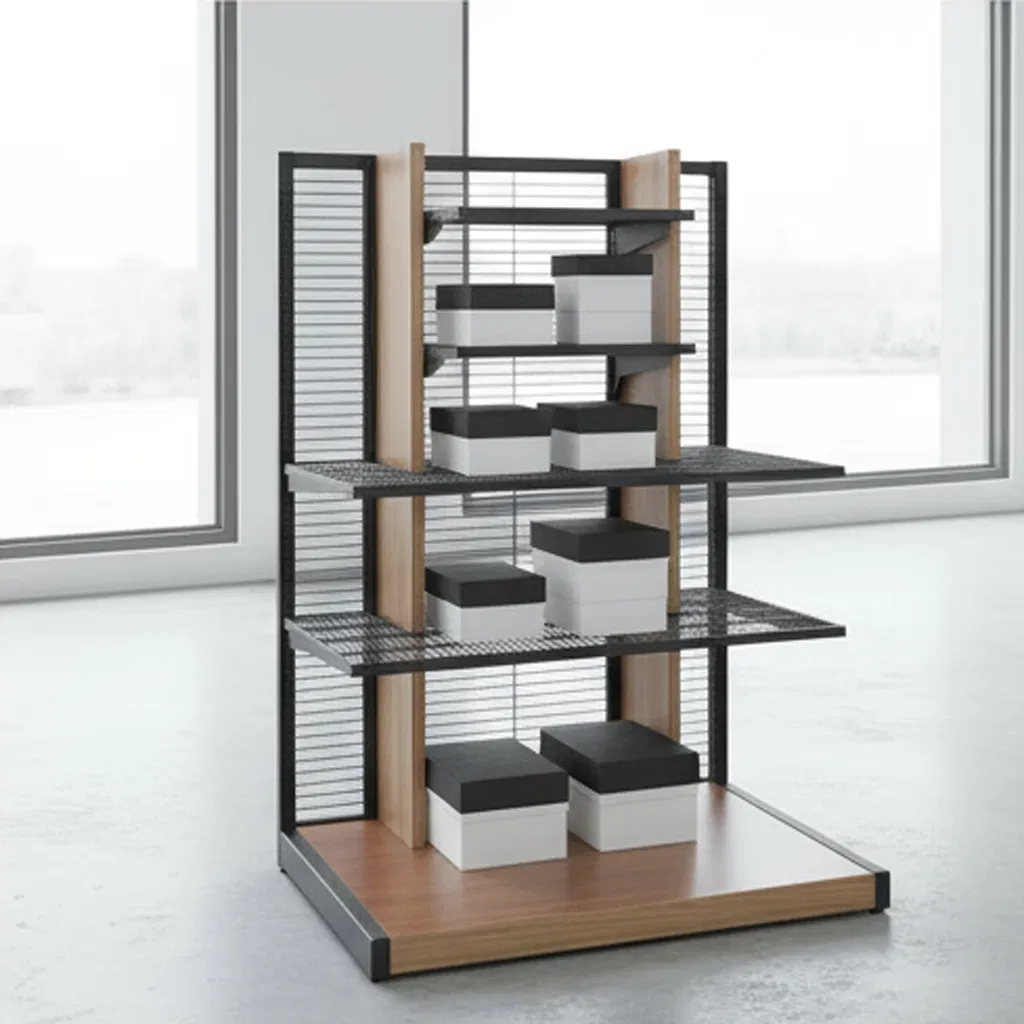 Exclusive Merchandising Unit for Upscale Store Presentation Needs