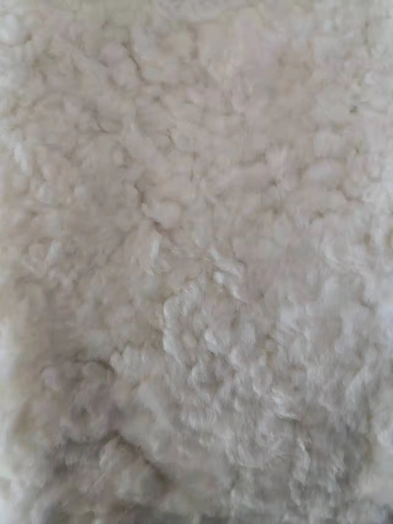 Factory Sale Curly Lambskin Fabric Genuine Fur Material for Upholstery in Sweden
