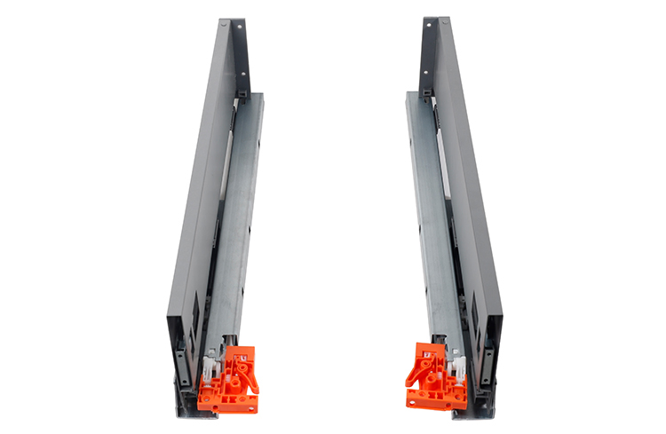 Kitchen Cabinet Inner Fittings Soft Close Runner Drawer System Drawer Rail Slide for Cabinet 50000 Times 280 to 555 mm 225 mm