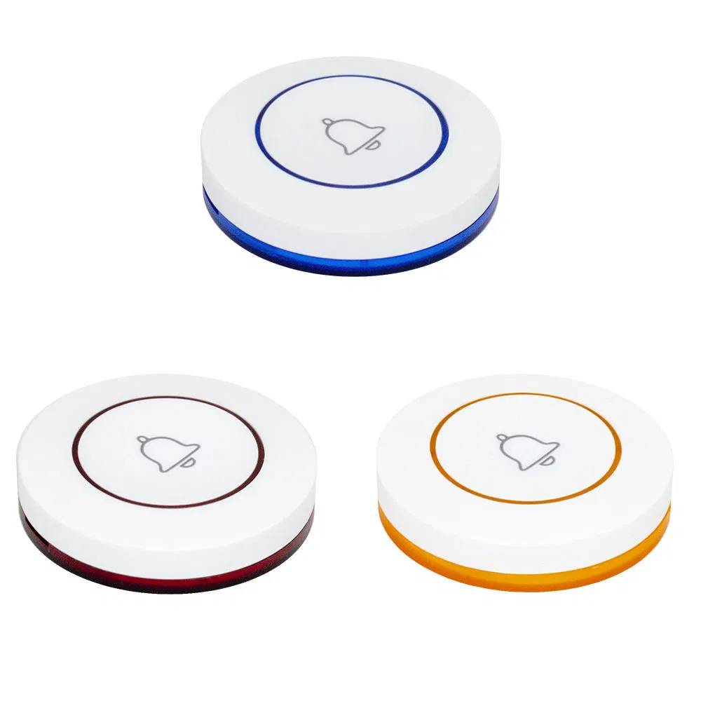 Ctt12 Restaurant Table Call Button Transmitter Wireless Calling System for Hotel