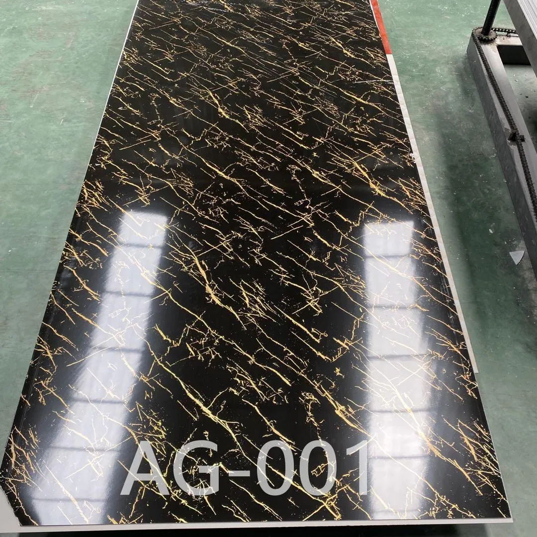 Fireproof Waterproof Matte Finish Stone Plastic Composite for Restaurant Bar Wall