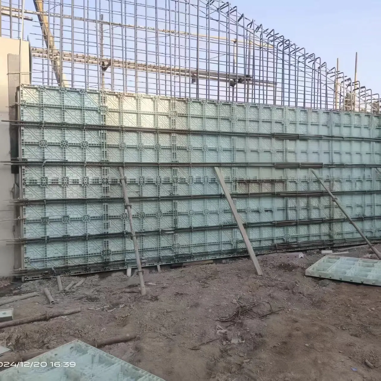 Waterproof Plastic Shuttering System for Civil Engineering Works