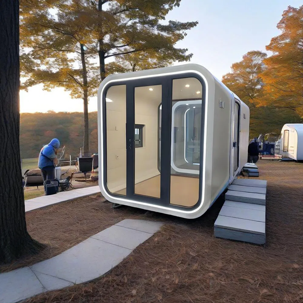 Luxury Apple Cabin Solutions for Warehouses and Villas