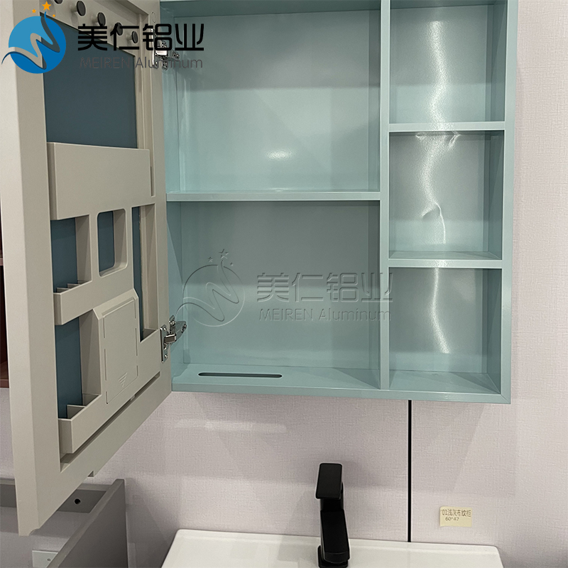 Modern Bathroom Vanity Cabinet with Storage and Ceramic Basin Wall Mounted Furniture Design