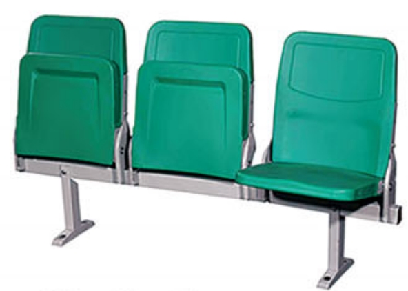 Factory Price Folding Seat Outdoor &amp; Indoor Plastic Stadium Soft Tip up Seating Chairs Stadium Chair Upholstery