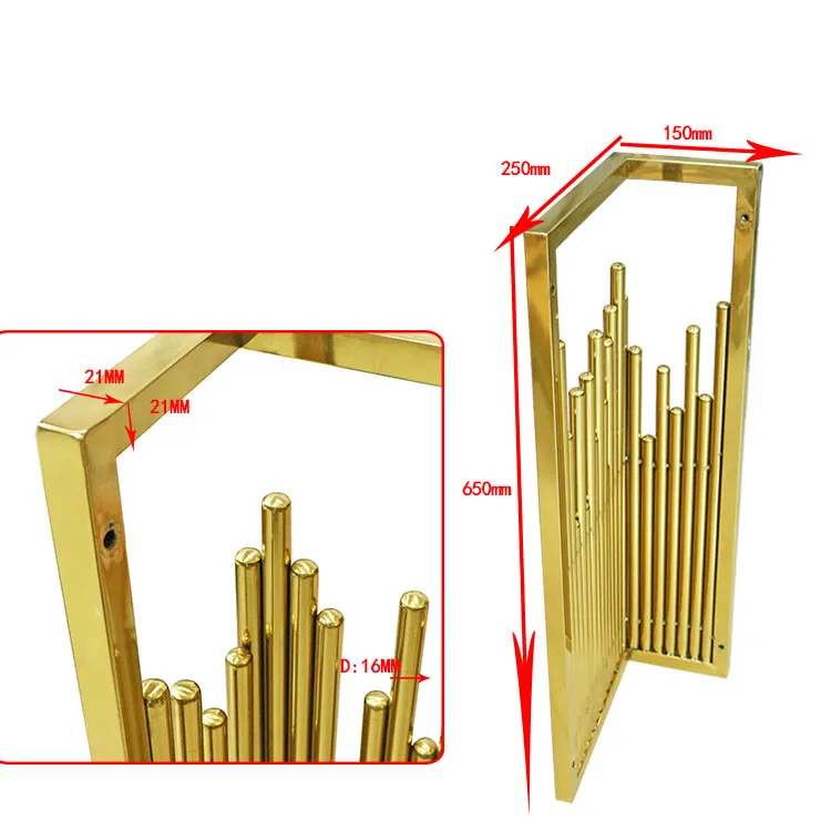 Stainless Steel Sofa Armrest