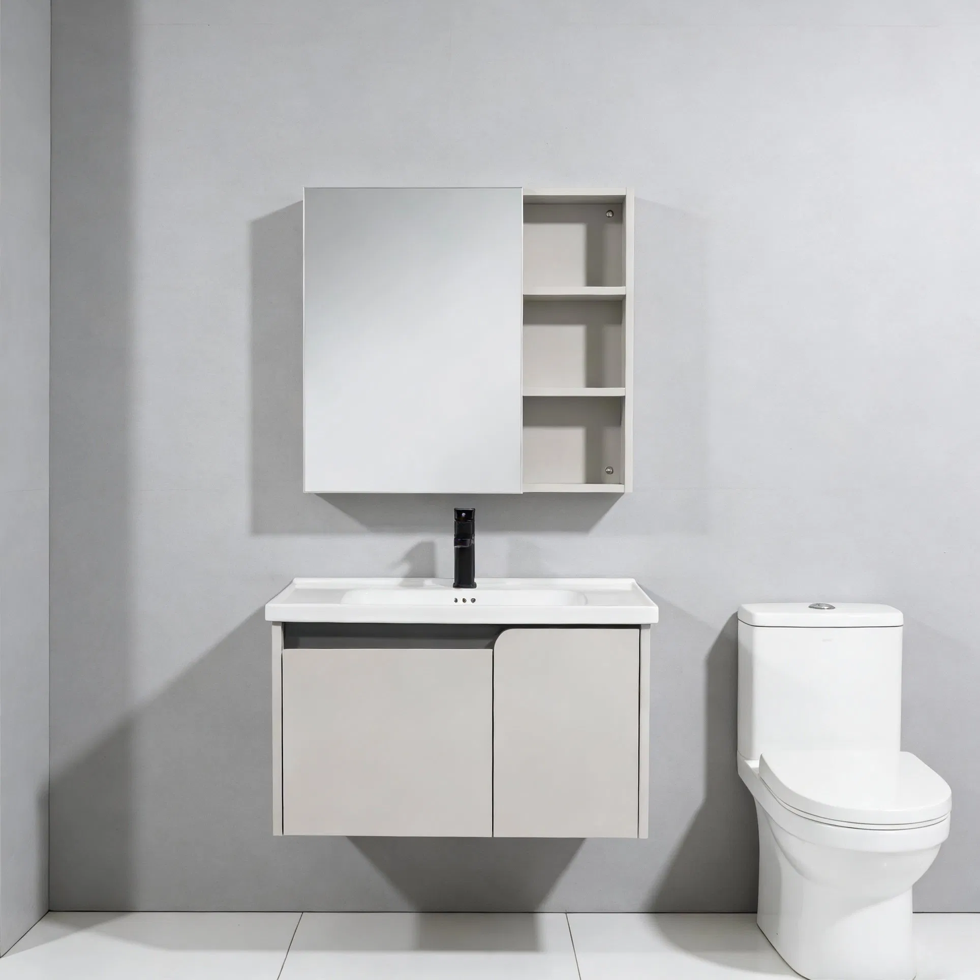 Jf Modern Bathroom Vanity Combo Ceramic Basin Cabinet